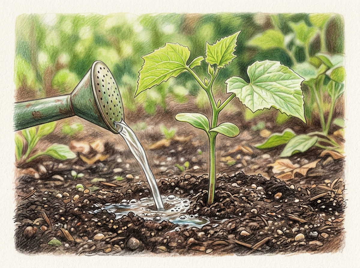 How to Water Cucumber Plants Safely