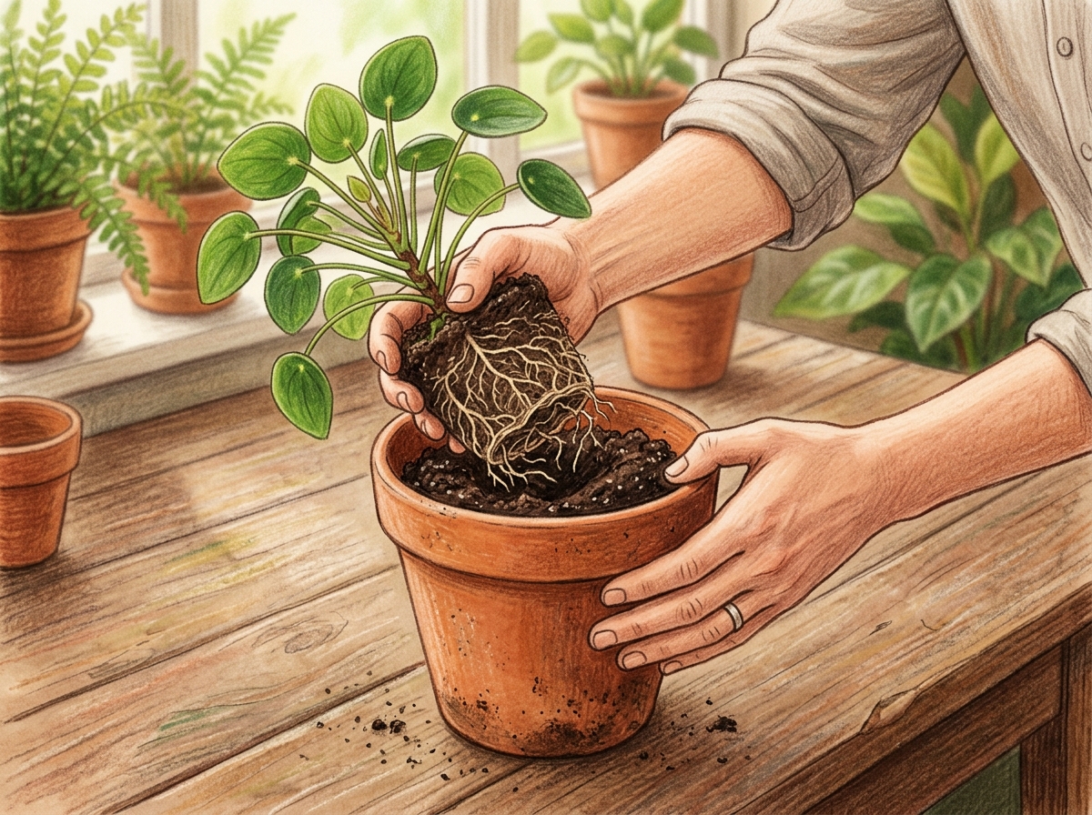 Give Active Houseplant Roots More Space
