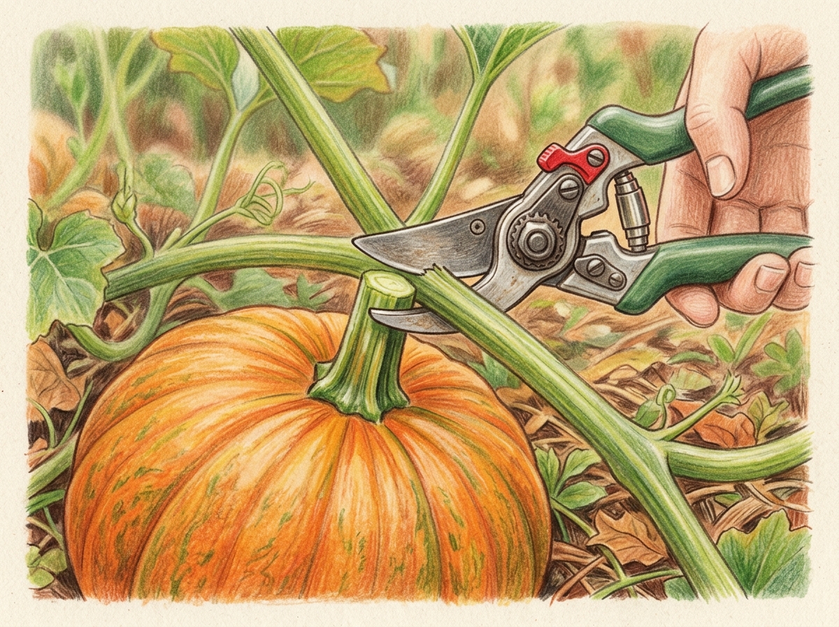 Harvest Squashes Before Frosts Arrive