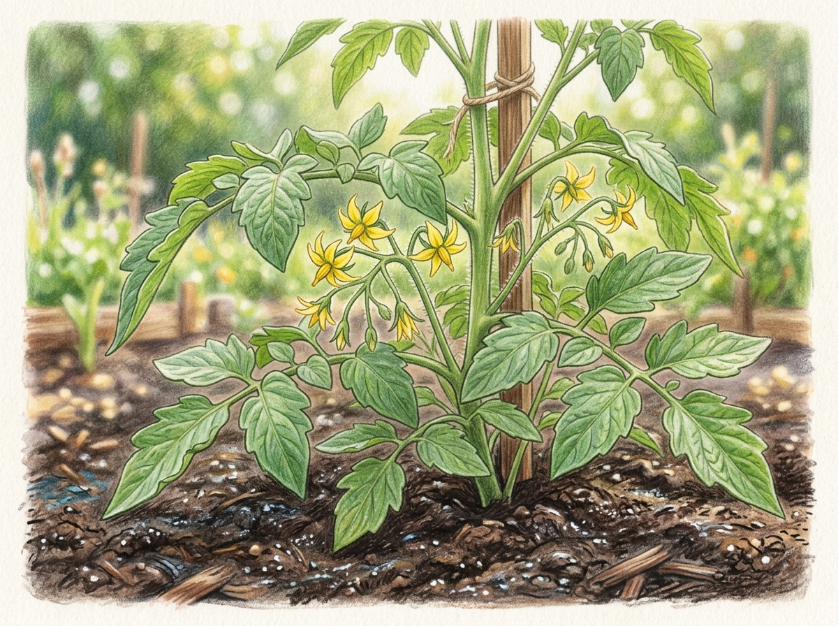 Avoid Over-Feeding Tomatoes with Nitrogen