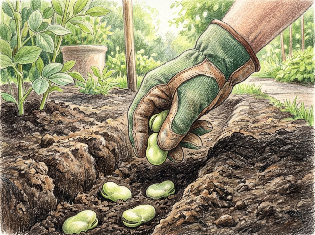 Sow Broad Beans Now for an Early Spring Crop