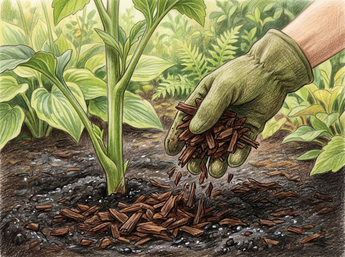 Water Soil Before Laying Mulch
