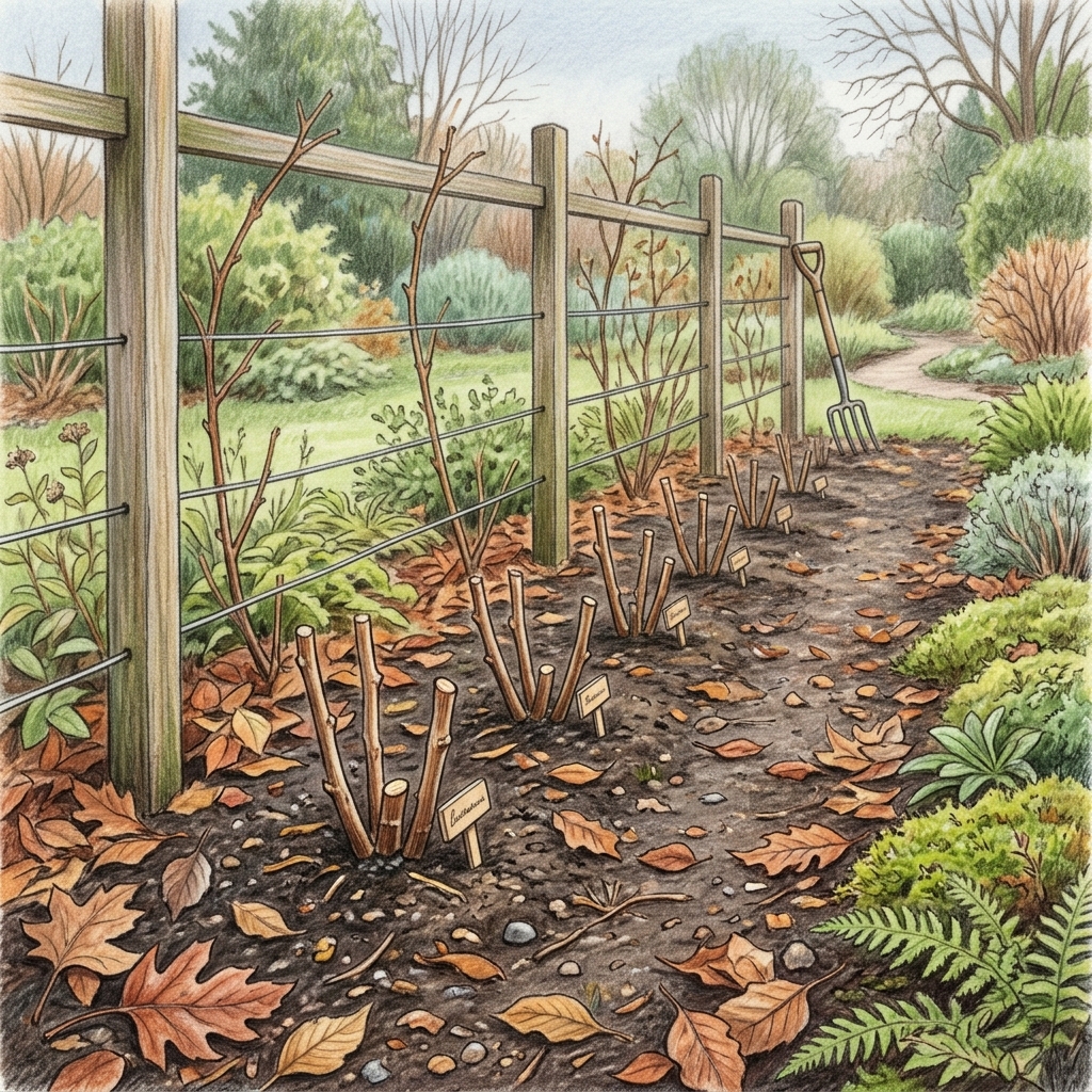 A garden at this time of year
