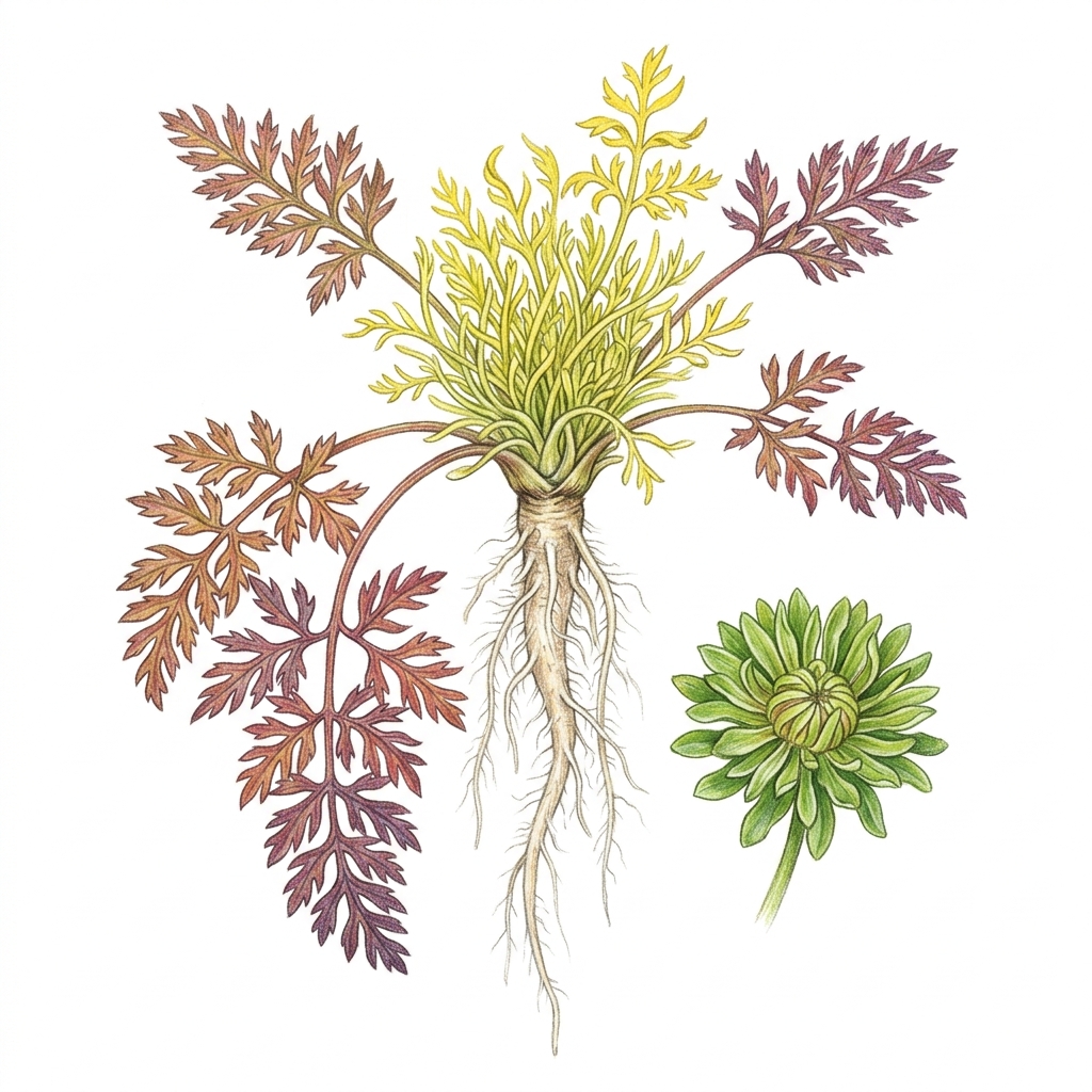 Aster yellows ('Candidatus Phytoplasma asteris'), illustration