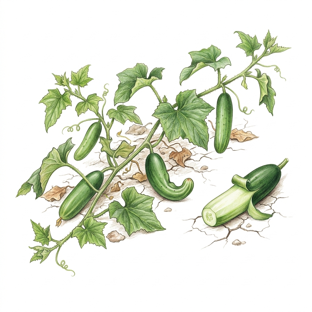 Bitter fruit, illustration