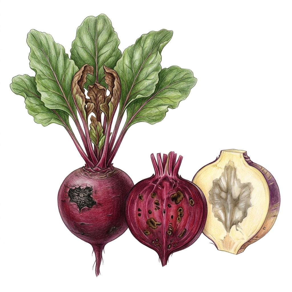 Boron deficiency, illustration