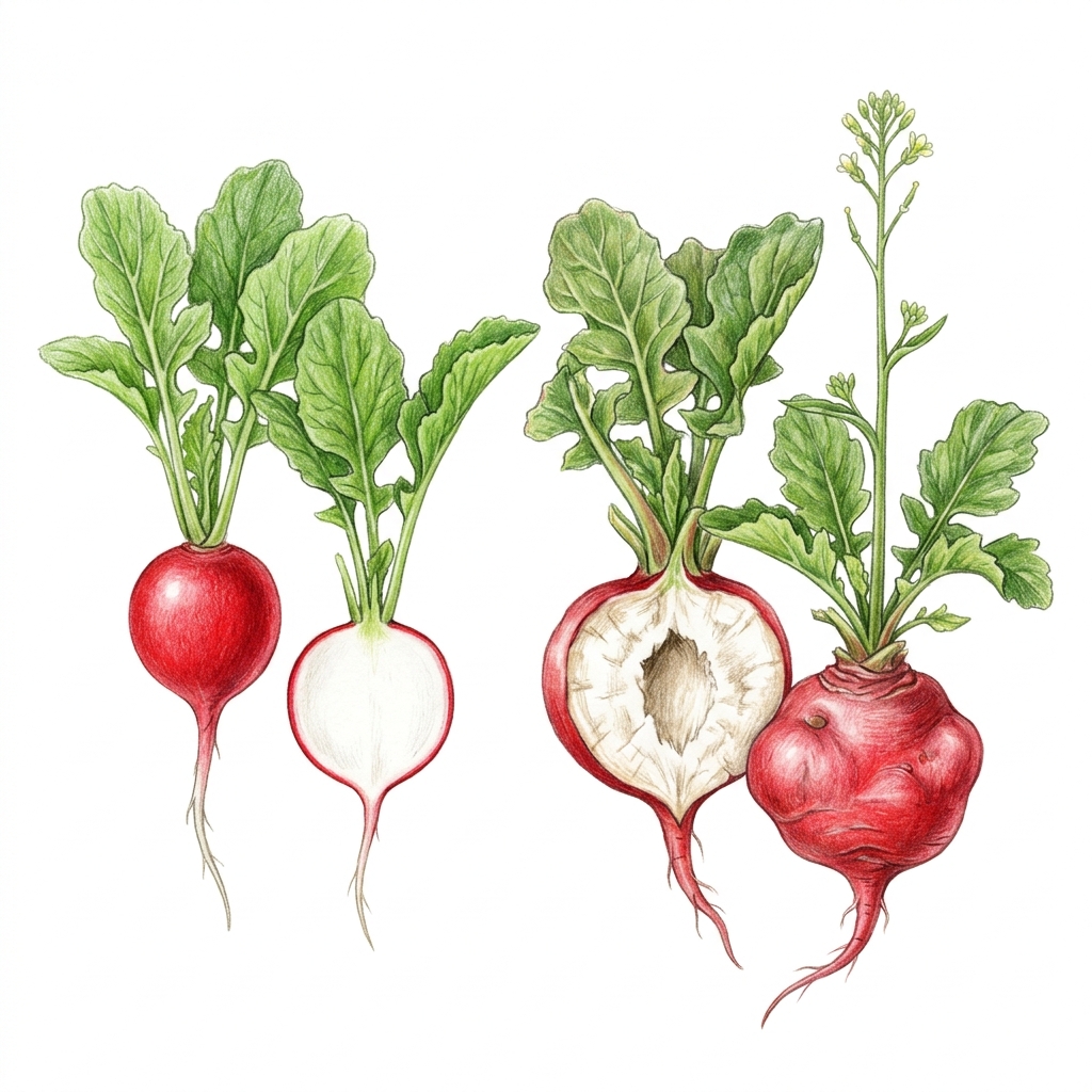 Pithy roots, illustration