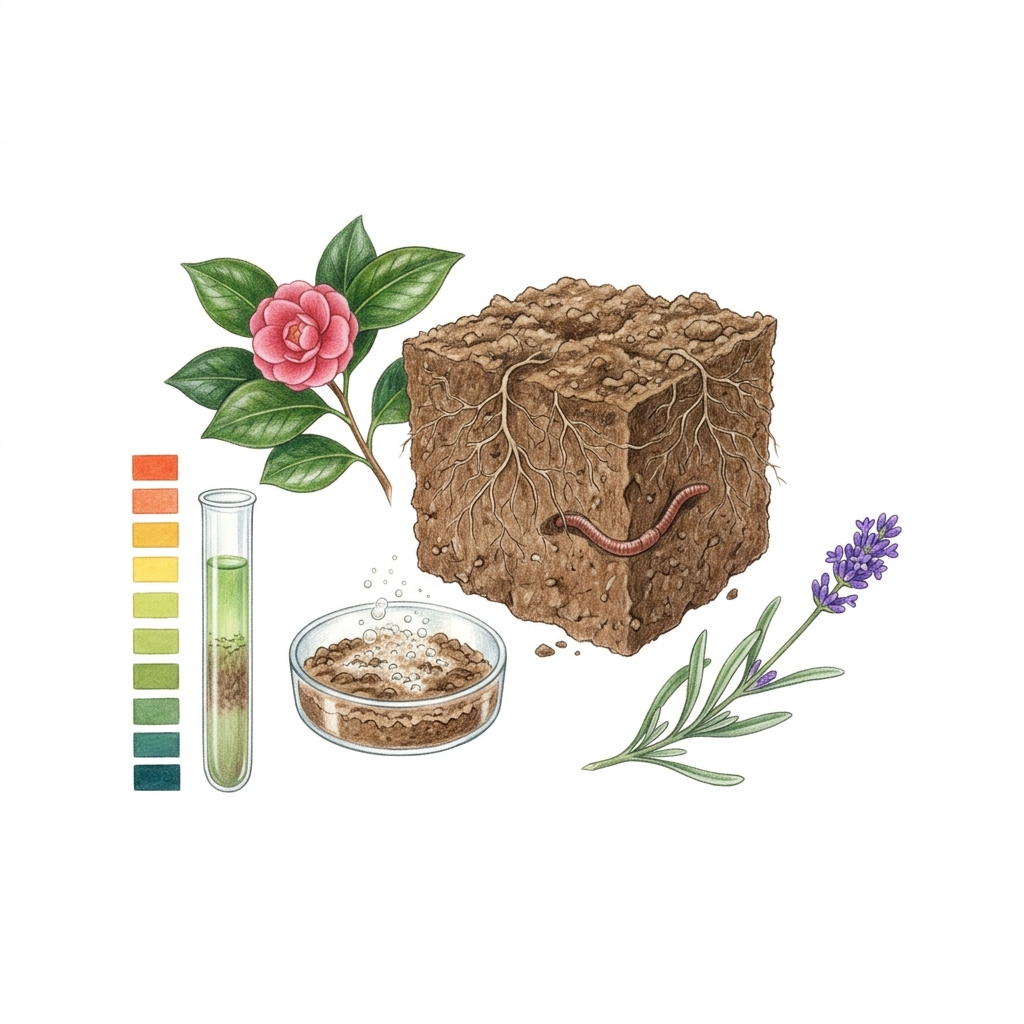 Soil pH, illustration