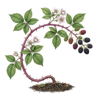 Blackberry, illustration