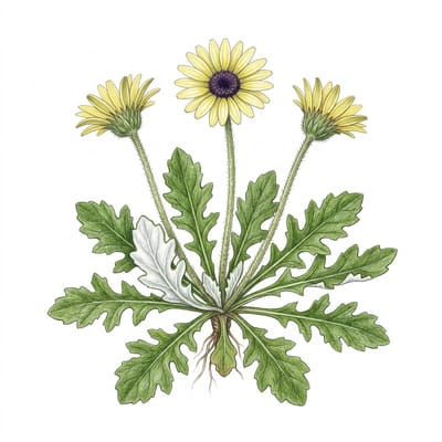 Capeweed, illustration