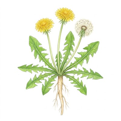 Dandelion, illustration