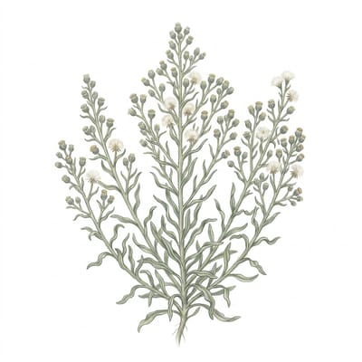 Fleabane, illustration