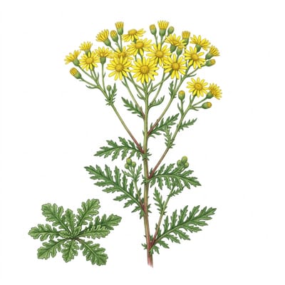 Ragwort, illustration