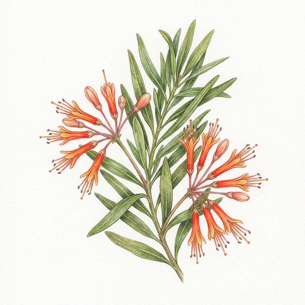gum tree mistletoe