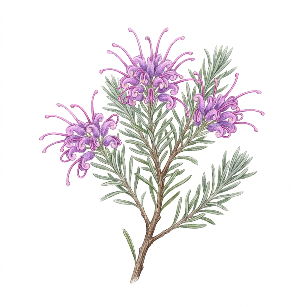 Lavender Grevillea