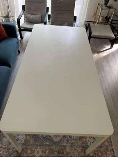 Table IKEA TINGBY – blanc, 180×90 cm – excellent état
