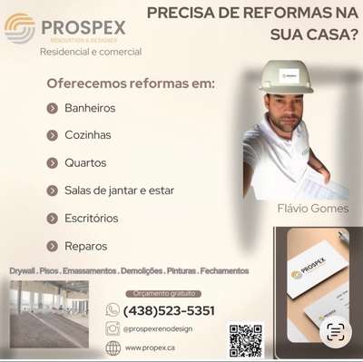 Reformas e Renovação em Geral – Montréal e Região