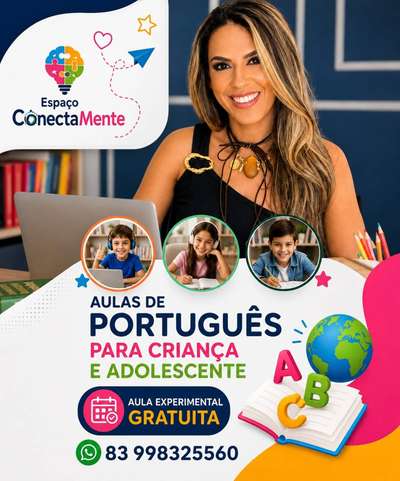 AULAS DE ALFABETIZAÇÃO E PORTUGUÊS ONLINE