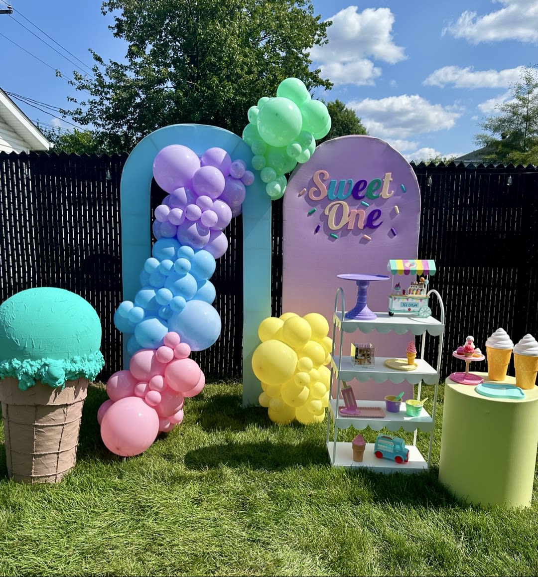 Decoração de festa no estilo pegue e monte — foto 5 de 6
