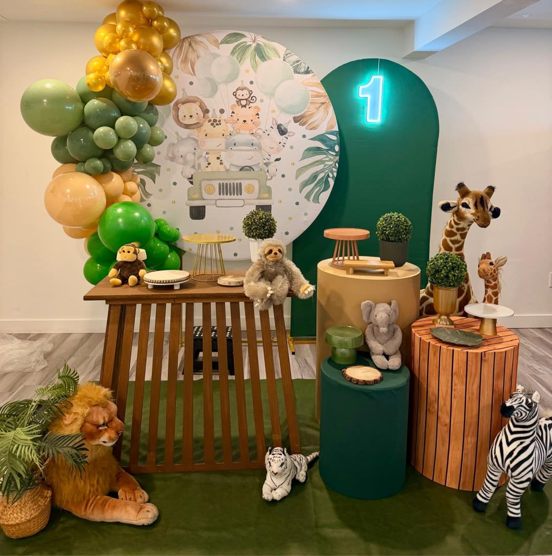 Decoração de festa no estilo pegue e monte — foto 2 de 6