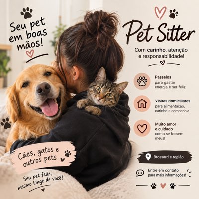 Deixe seu cãozinho.