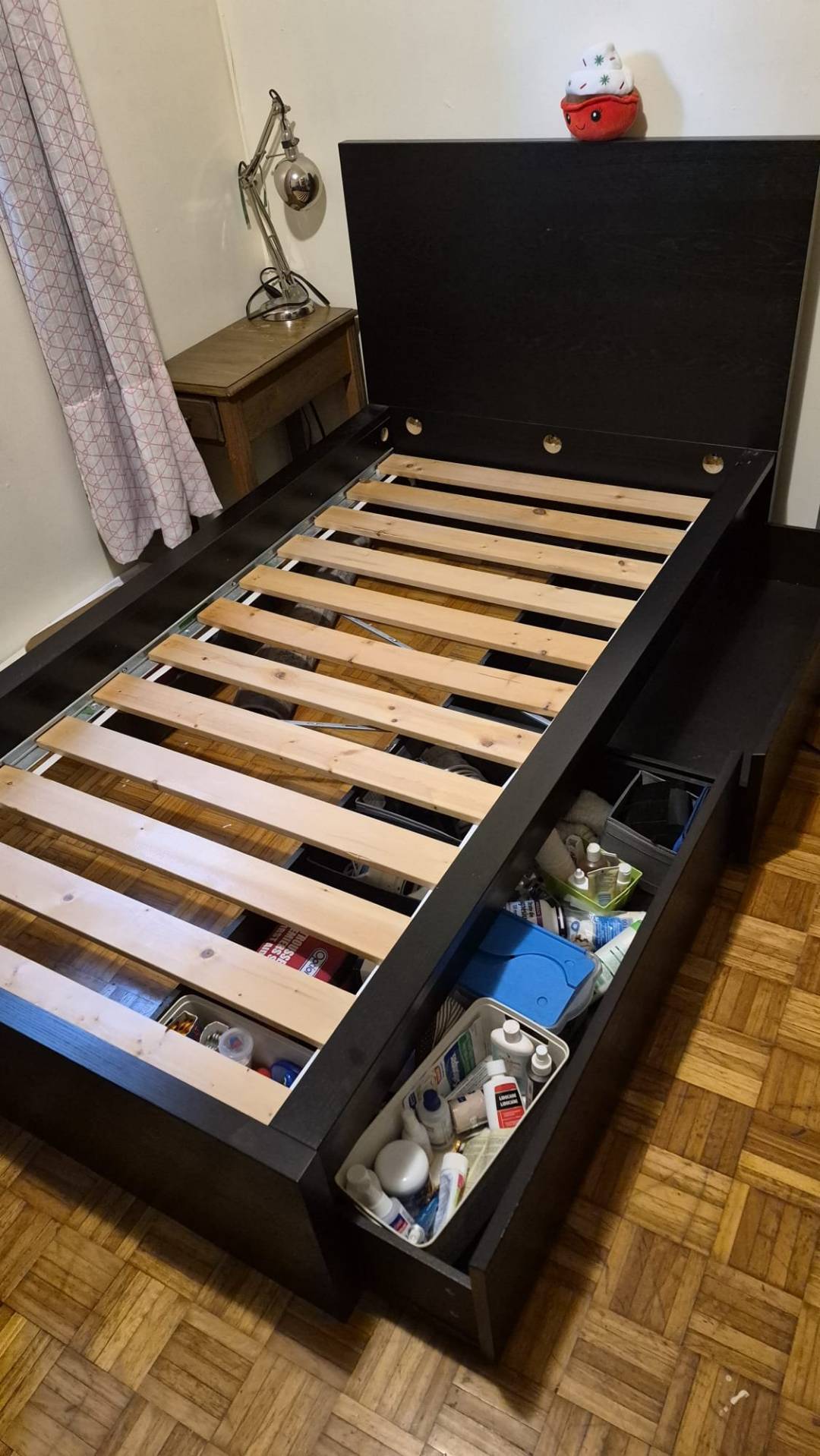 Cama solteiro + colchão - novo preço — foto 3 de 4