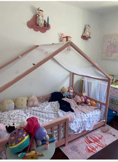 Cama Montessori estilo cabana
