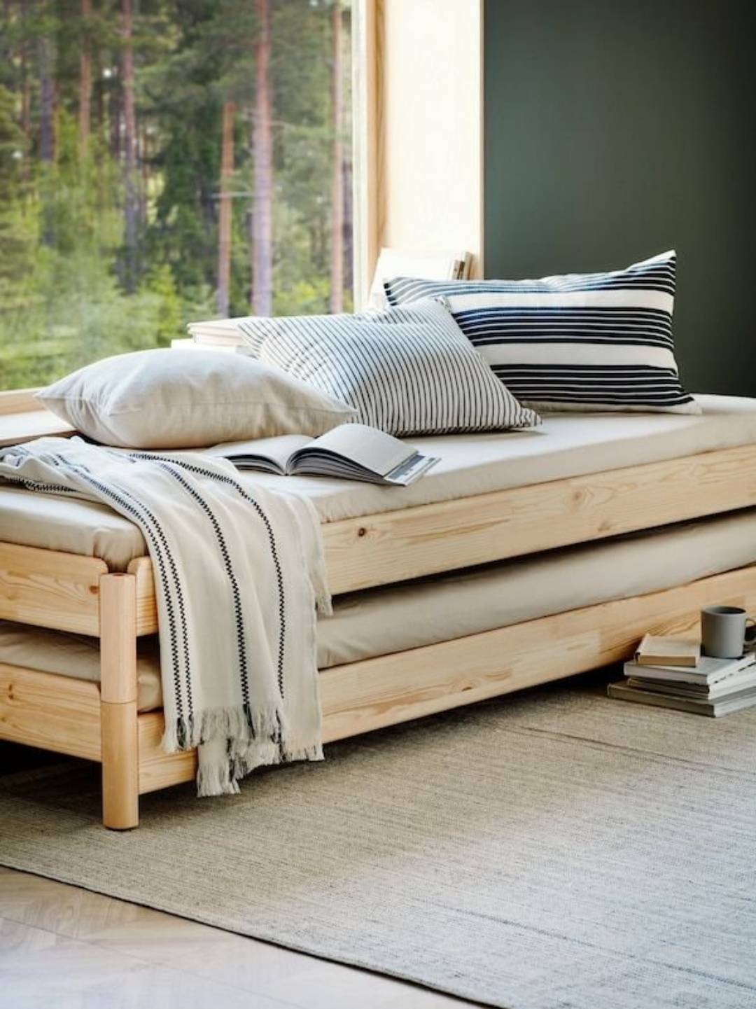 DOAÇÃO – 1 Cama (individual) UTÅKER IKEA — foto 2 de 4