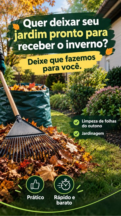 Assista e deixe que preparemos seu jardim para o inverno