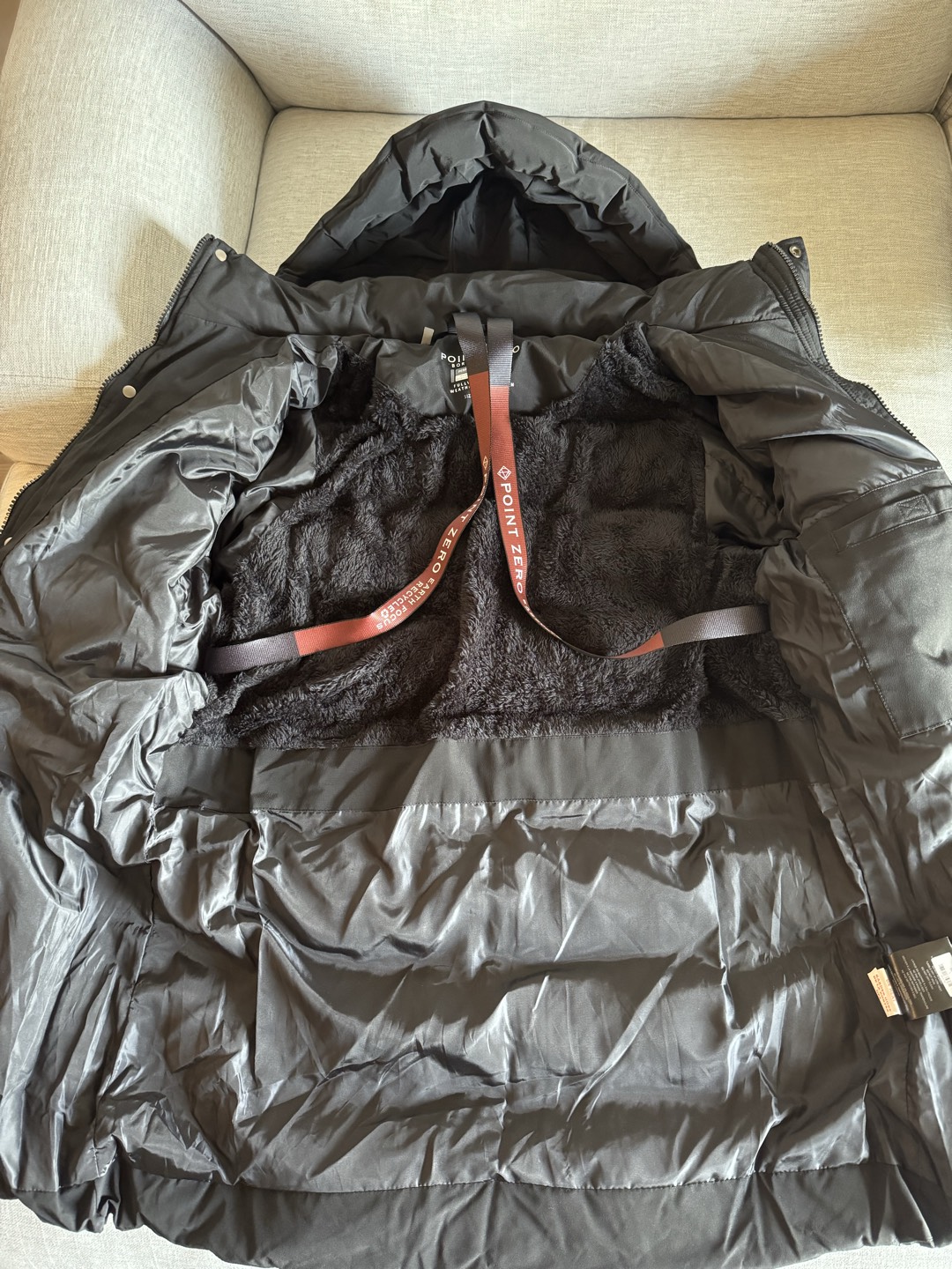 Point Zero Men's Long Winter Puffer Jacket – BRAND NEW — foto 2 de 5