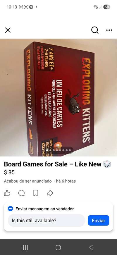Board Games for Sale – Like New 🎲