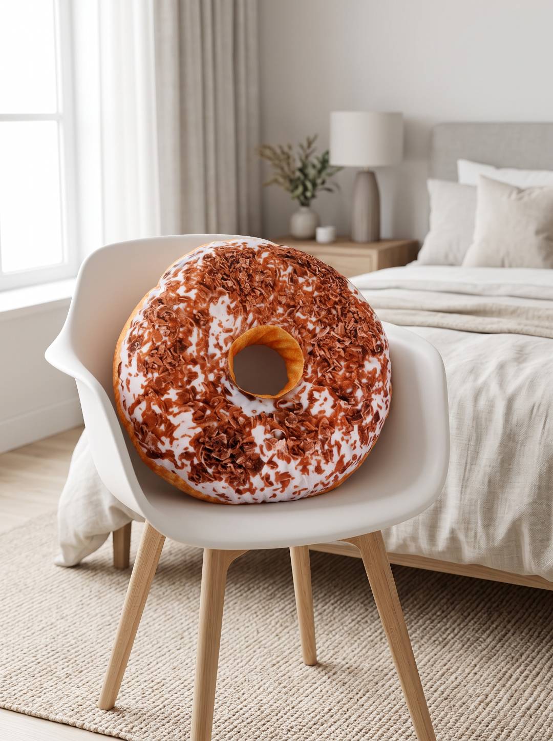 Almofada / Pelúcia Donut Fofinha (35 cm) - 100% Nova | Vários Modelos (Rive-Nord / Rive-Sud) — foto 6 de 9