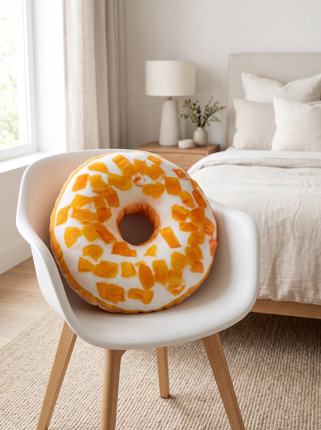 Almofada / Pelúcia Donut Fofinha (35 cm) - 100% Nova | Vários Modelos (Rive-Nord / Rive-Sud) — foto 7 de 9