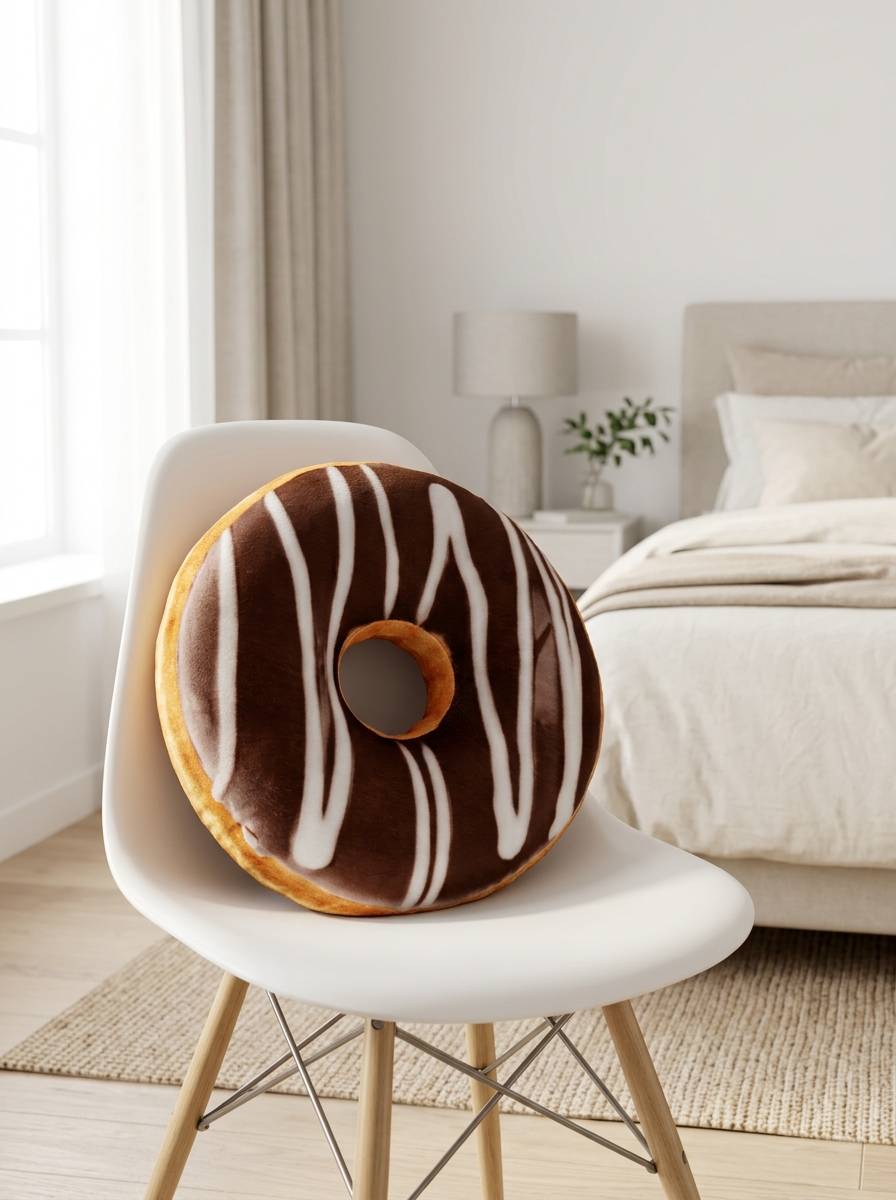 Almofada / Pelúcia Donut Fofinha (35 cm) - 100% Nova | Vários Modelos (Rive-Nord / Rive-Sud) — foto 9 de 9