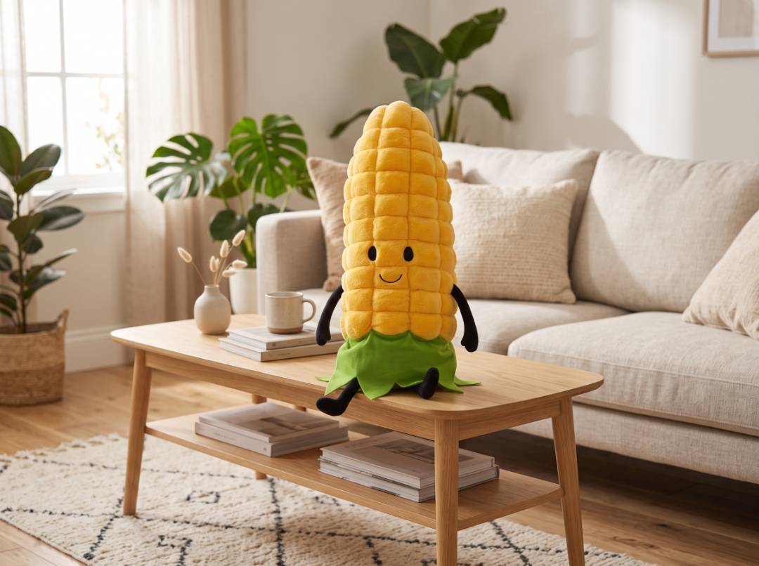 🌽 Almofada Milho de Pelúcia Super Fofa! (Rive-Nord / Rive-Sud) — foto 2 de 7
