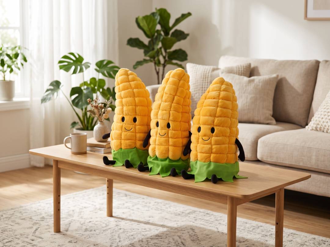 🌽 Almofada Milho de Pelúcia Super Fofa! (Rive-Nord / Rive-Sud) — foto 3 de 7