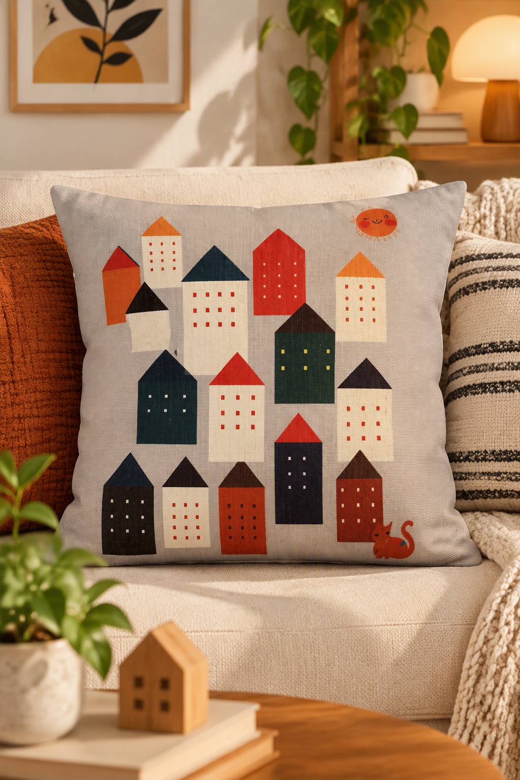 Kit de Almofadas Decorativas 43x43cm (Rive-Nord / Rive-Sud) — foto 6 de 9