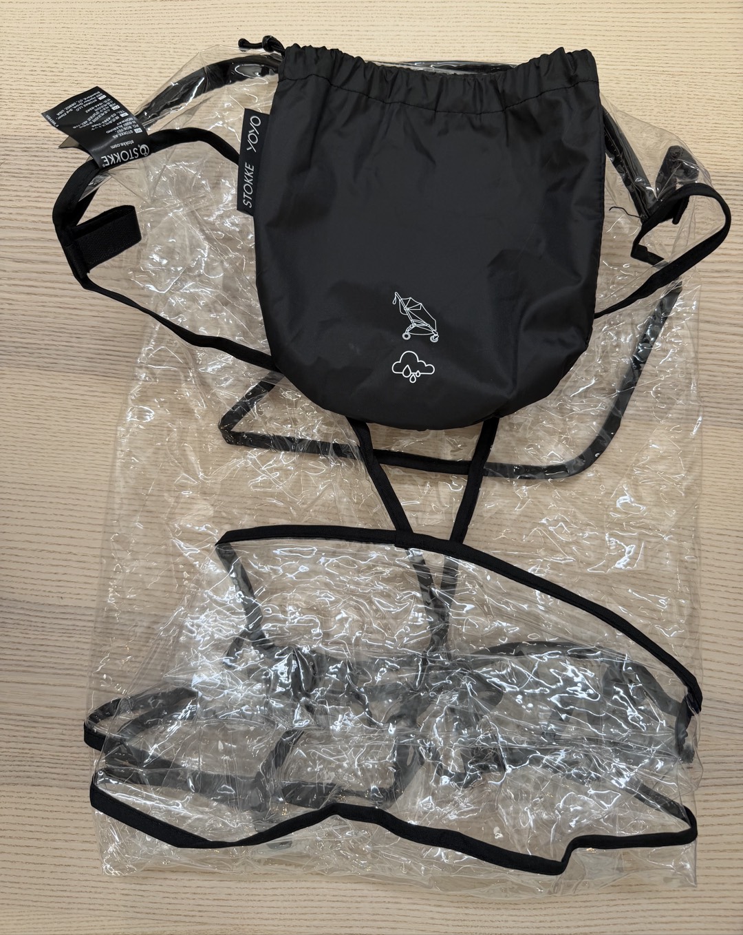 Carrinho YOYO³ + Capa de chuva + Extensão para as pernas – novo — foto 9 de 10