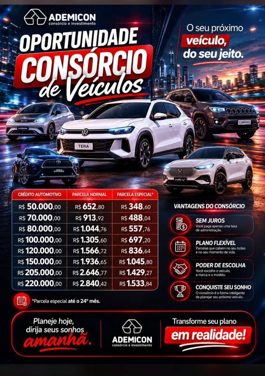 Consórcio para investimentos no geral. — foto 3 de 3