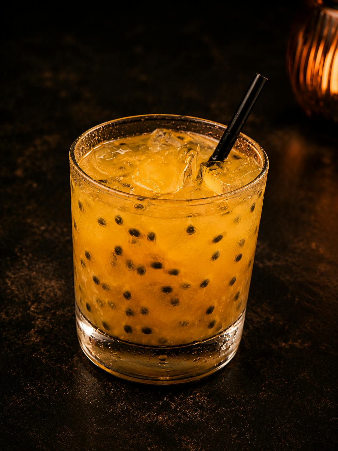 Caipirinha de maracujá