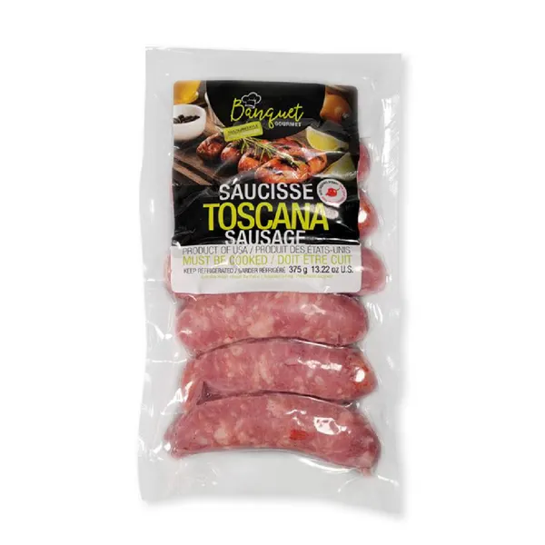 Linguiça toscana Banquet 375 g