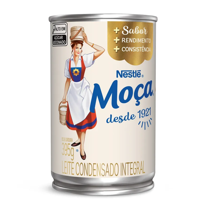Leite condensado Moça integral 395 g — Marché Brésil