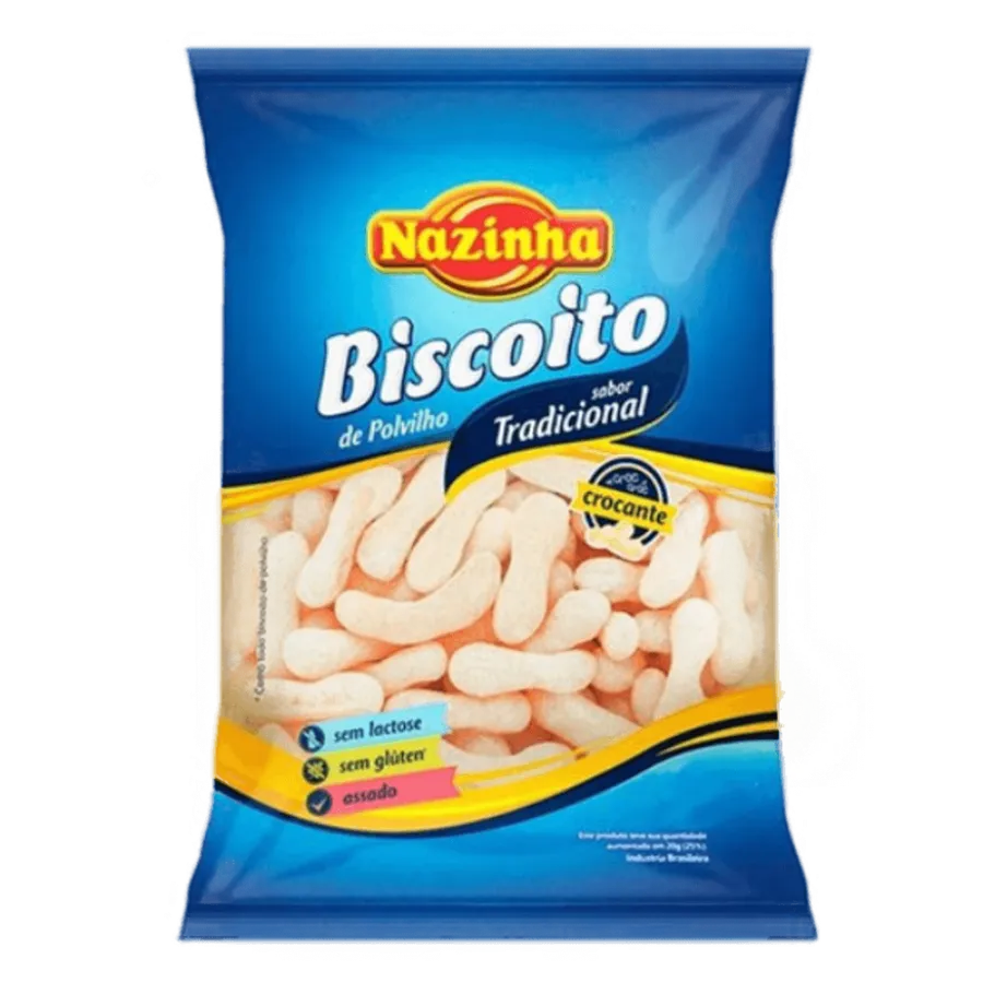 Biscoito salgado Nazinha 140 g — Marché Brésil