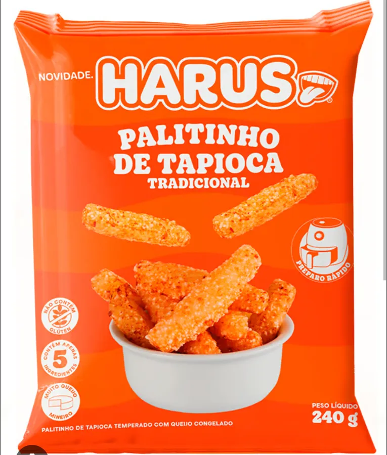 Palitinho de tapioca Harus 240 g — Marché Brésil