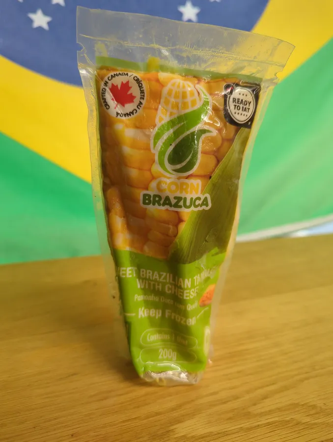 Pamonha com queijo Brazuca 200 g