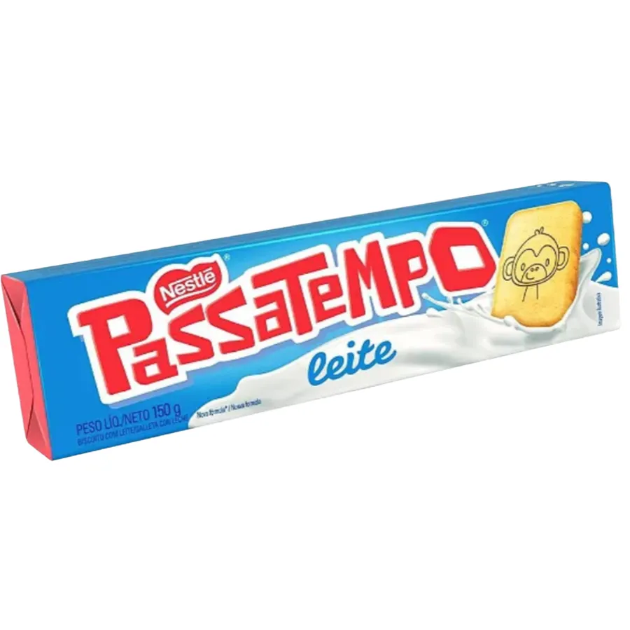 Passatempo recheado de leite Nestlé 150 g