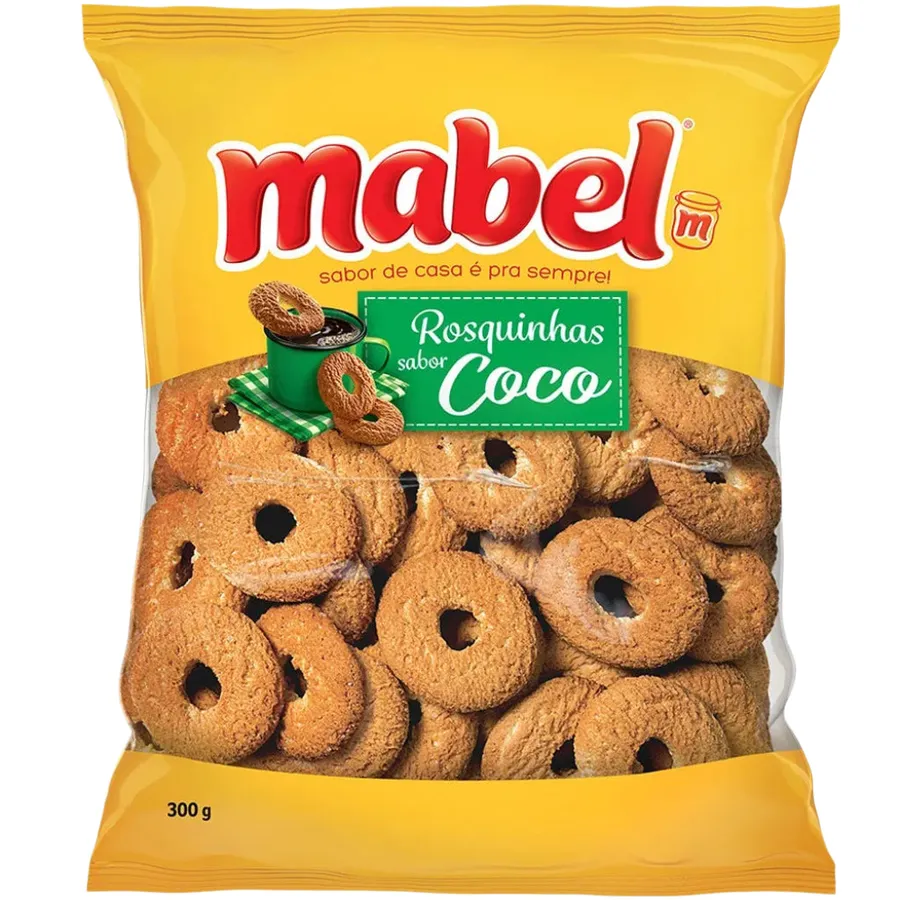 Rosquinha de coco Mabel 300 g — Marché Brésil