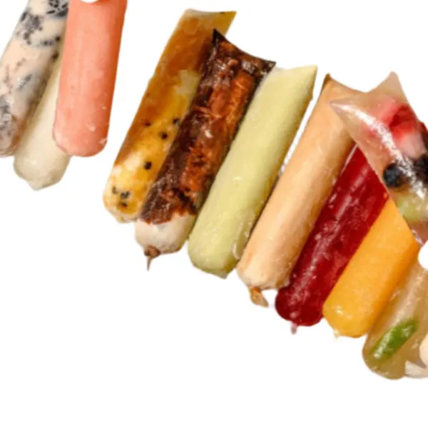 Sorvete cremoso de fruta