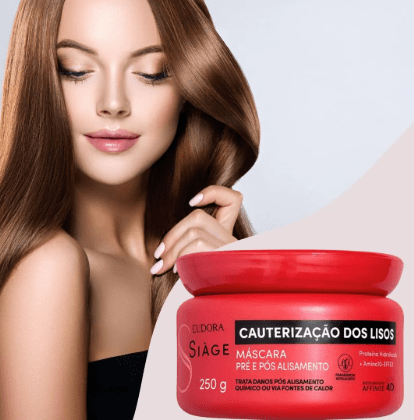 Mascara Eudora - Cauterizacao dos Lisos 250g