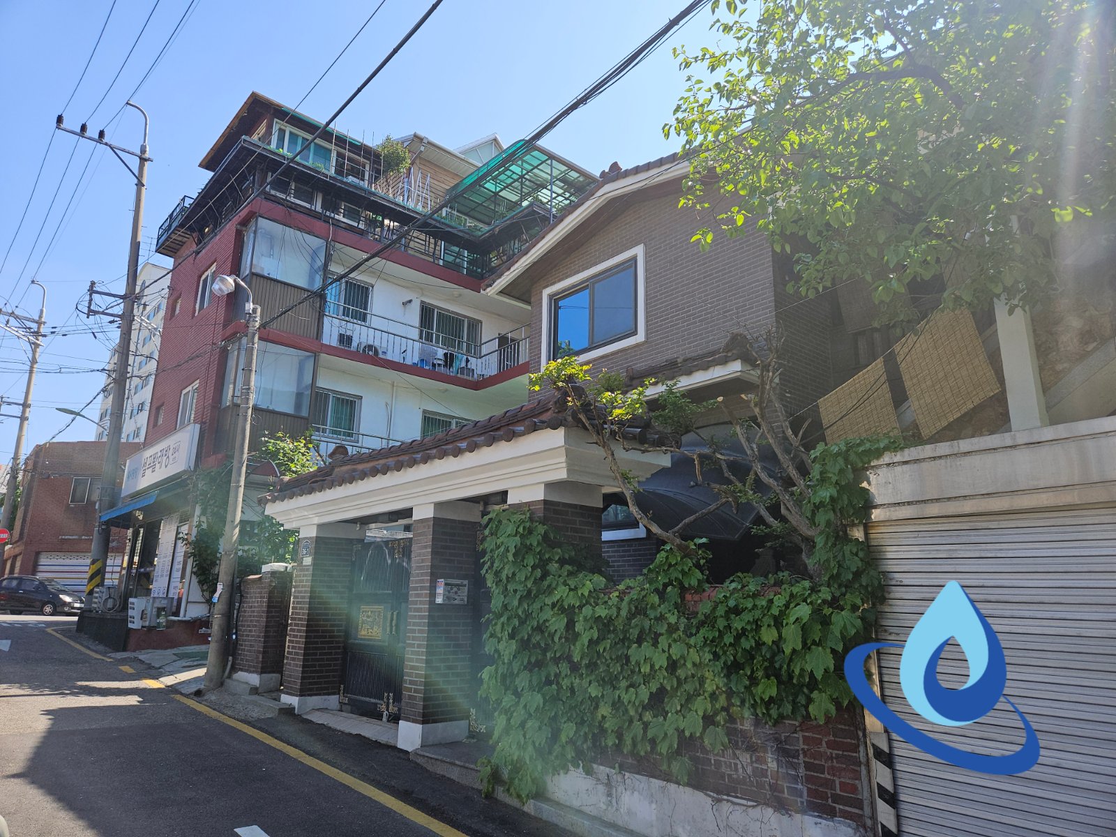 수원 매탄동 주택 2층 천장 누수, 3층 온수배관 미세누수탐지 및 보수